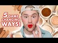 5 WAYS to Use Powder Foundation!!! GAME CHANGERS!