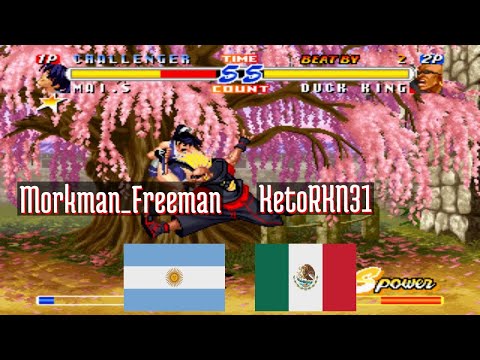 FT5 @rbff2h: Morkman_Freeman (AR) vs KetoRKN31 (MX) [Real Bout Fatal Fury 2 rbff2 Fightcade] Jan 18