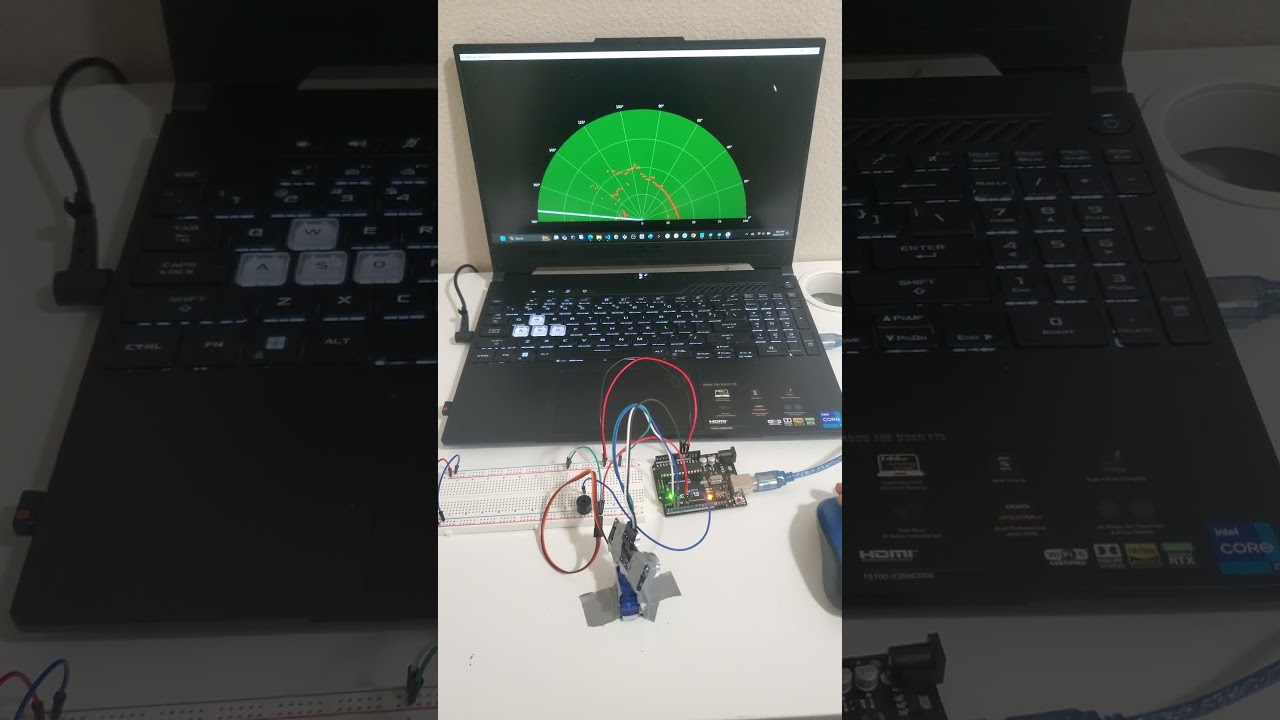 Arduino Sensor Radar| | Awesome project!