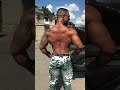 Muscle worship gigant around street