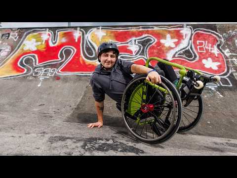 ‘I’ve always been a thrill seeker' Ireland’s first wheelchair motorcross skater