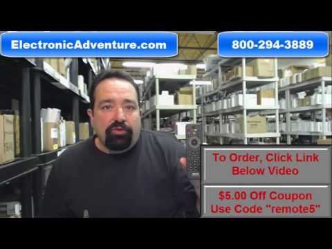 Original Philips 996510041571 Blu Ray Remote Control with Wi-Fi, NextFlix and Vudu Buttons $5 Coupon