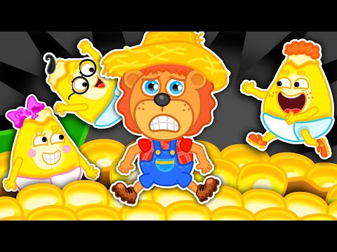 Aslan Yavrusu | Eski çiftlikte oyun oynamak | Çocuklar için çizgi film