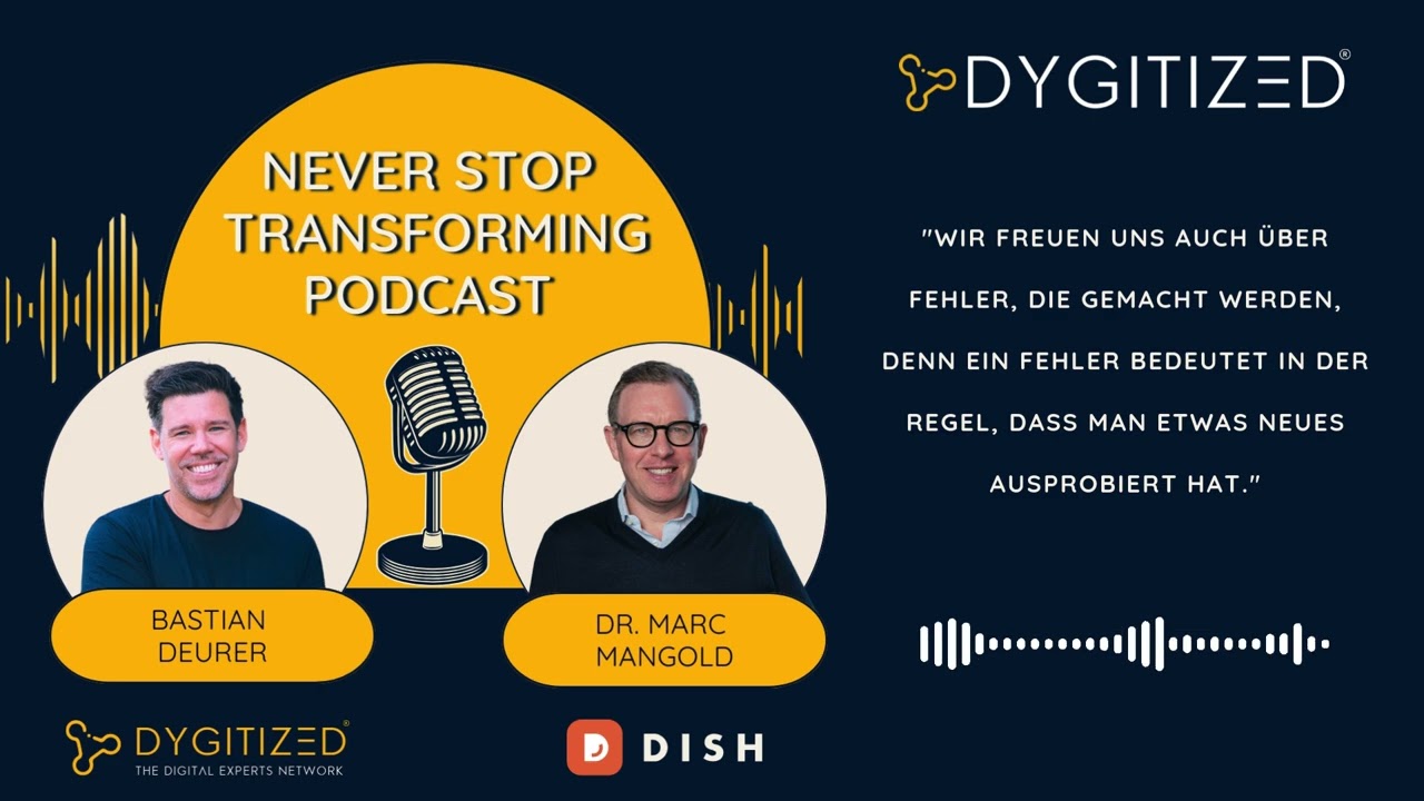 #22: Gastronomie trifft auf Digitalisierung: Mit Dr. Marc Mangold von DISH Digtial Solutions