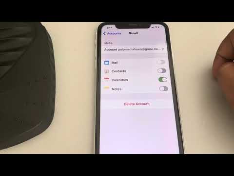 How to log out of mail app on iPhone