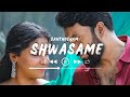 Shwasame (Lyrics) | Santhosham movie song | Lyrical library