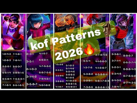 Part2. All Complete Patterns🔥 For KOF Event 2026✅️ Mobile Legends: Bang Bang | KOF New Patterns 2026
