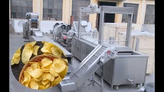 Full Automatic Chips Fryer Processing Plant