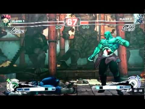 bojann (Akuma) vs schmajser (Seth) #2 SSF4 PS3