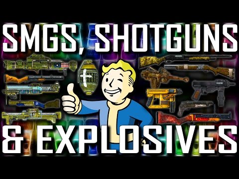 SMGs, Shotguns & Explosives - Fallout New Vegas - Rare& Unique (Includes DLCs)