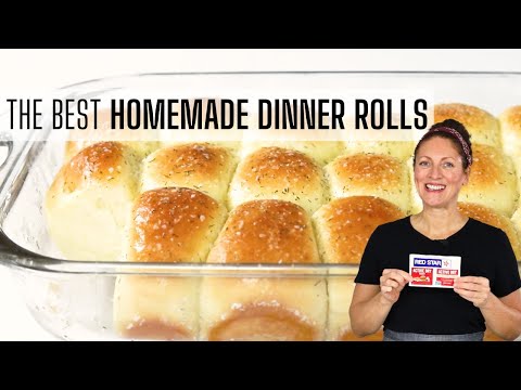 FLUFFY HOMEMADE DINNER ROLLS | Complete Guide!