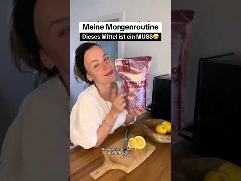 Das Kollagen Pulver von Nutori darf in meiner Morgenroutine auf keinen Fall fehlen💪🏼🤩