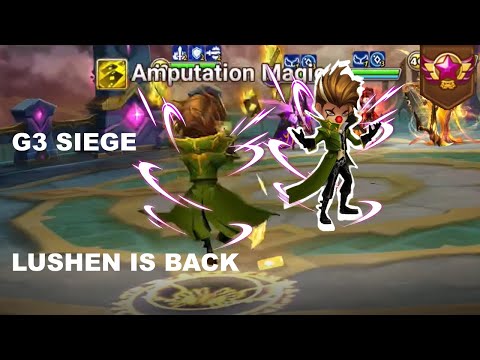 G3 Siege EU - Aftermath Eu vs Af: Legends vs Squad Zero - Summoners War