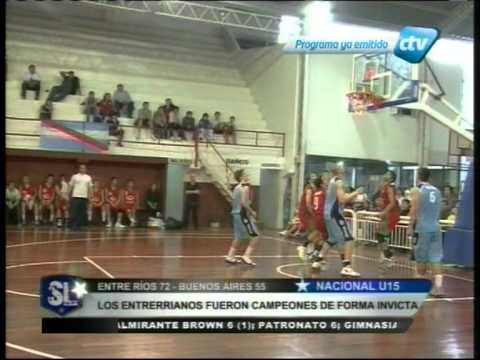Entre Ríos 72   Buenos Aires 55   Final U15