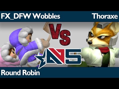 AB5 Melee - FX_DFW Wobbles (ICs) vs Thoraxe (Fox,Luigi) - Round Robin