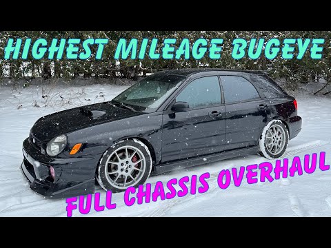 Subaru Rust Repair - Frame Rail Replacement & Shock Towers - 200hr Hyper lapse - Start To Finish