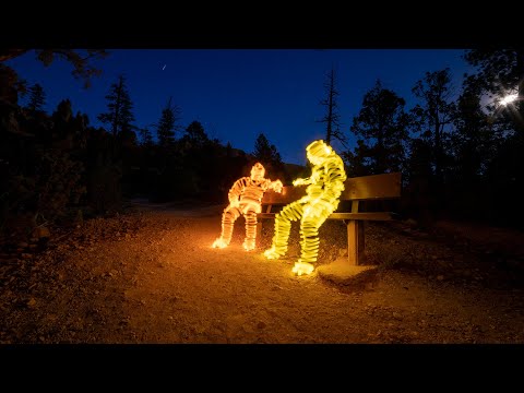 Light Painting in Zion and Red Canyon - VLOG Episode 42