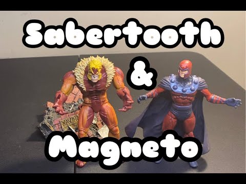 Marvel Select | Sabertooth & Magneto Figure Review!
