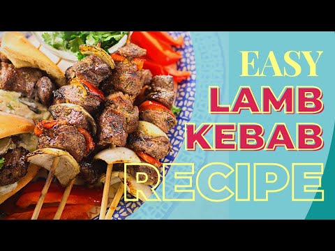 How to Make Spicy Lamb Kebabs and Yogurt Sauce at Home