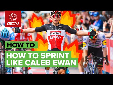 Analýza sprintu Caleba Ewana