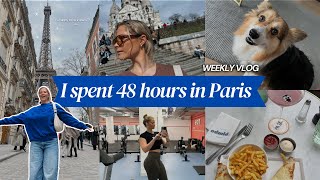 week in my life | dog sitting, trying new things & paris trip