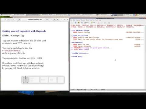 OrgMode E02S01: Tags