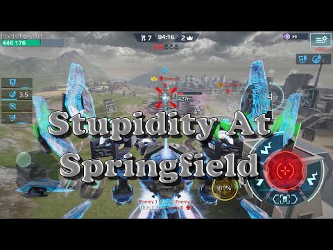 War Robots:  Stupidity at Springfield