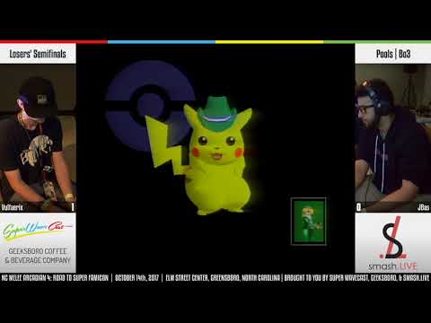NC Melee Arcadian 4 Pools - Vulaerix (Pikachu) vs. JBas (Sheik)