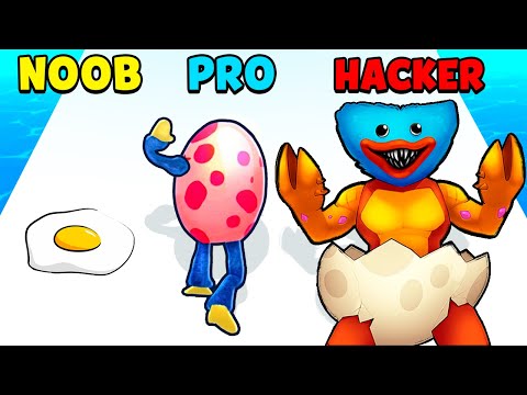 NOOB vs PRO vs HACKER - Monster Egg - YouTube