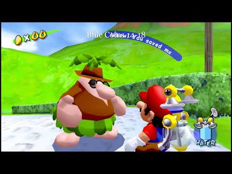 Super Mario Sunshine - Bianco Hills: All 30 Blue Coins