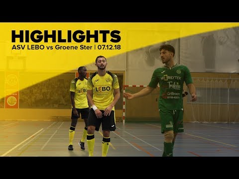 Highlights | ASV LEBO vs Groene Ster | 07.12.18