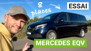 Essai Mercedes EQV : digne d’un SUV, mais avec 8 places !