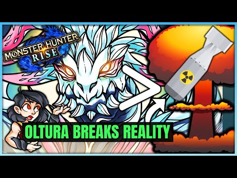 You Don't Understand How Powerful Oltura Really Is - Oltura VS Nuclear Bomb - Monster Hunter!