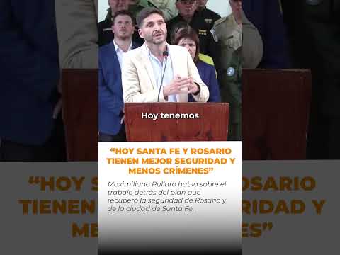Con Pullaro hoy Santa Fe y Rosario es más seguro