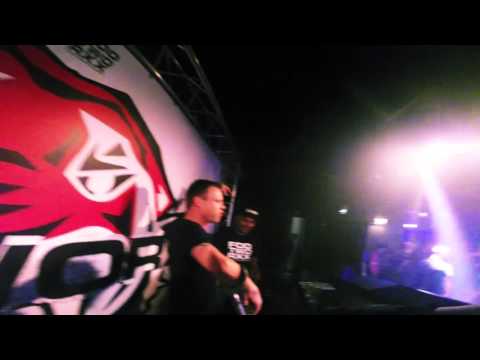 Hard Infantry ft  MC Da Mouth Of Madness   The Takeover LIVE at Footworxx Holland