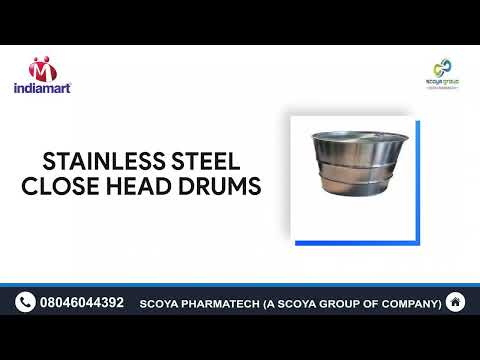 55 Gallon Stainless Steel Drums