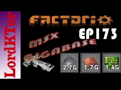 Factorio 0.16 MSX Gigabase EP173: 4 Green Circuit Stacks Operational!