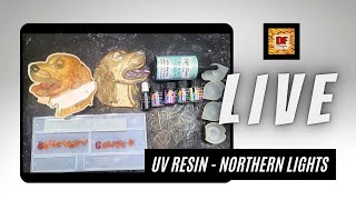 UV Resin Northern Lights Pendant | | Plus A Giveaway | Resin Art | Epoxy Resin Art