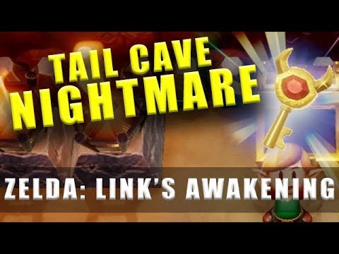 The Legend of Zelda Link's Awakening Switch Tail Cave Nightmare Key