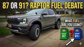 Is 87 Octane KILLING Your Ranger Raptor?