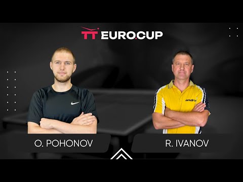 19:40 Oleksandr Pohonov - Ruslan Ivanov 18.10.2025 TT Euro.Cup Ukraine Master. TABLE 4