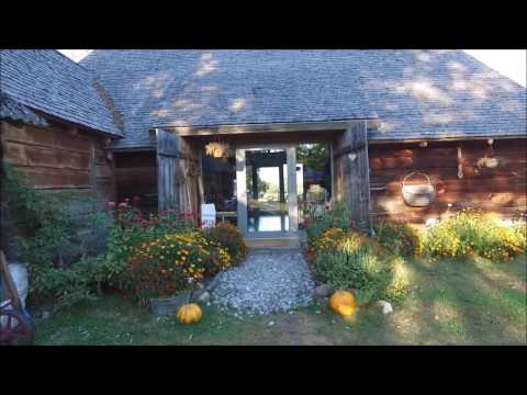 Siedlisko Sobibór  lotu ptaka wrzesień 2016. Koniec lata - typowo polska aura