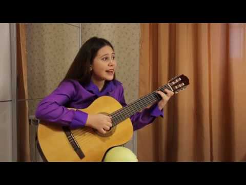 Вишина Полина, 12 лет, One Republic Counting Stars под гитару