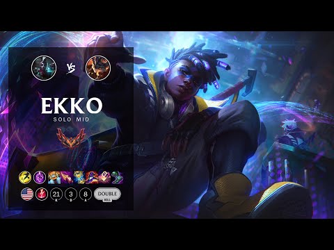 Ekko Mid vs Rumble - NA Grandmaster Patch 12.6