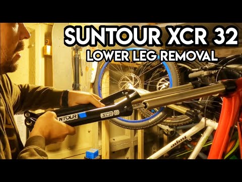 Suntour XCR Service - Lower Leg