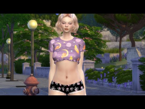 sims4 custom character download girl Ida Klein by Bonita100 Game Video Preview
