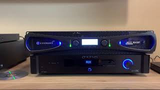 Video thumbnail for Crown XLS 1502 110db by Chris M.
