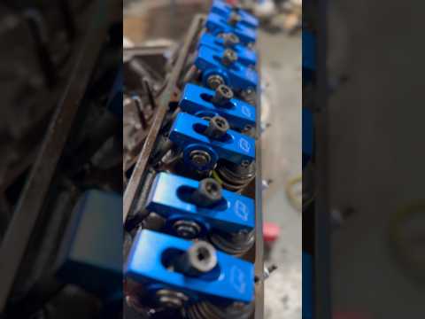 Ford mustang 289 build is almost done here’s lifters pushrods and roller rockers #car #ford #racing