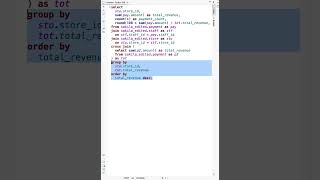 Select a word in SQL code #dbeaver #shortcut #sqltips #sqleditor  #databaseconcepts 