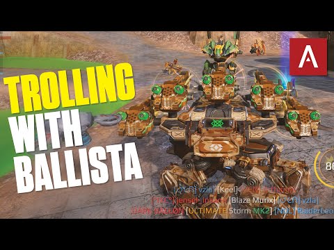 War Robots - Trolling With The Ravager Ballista | This Shouldn’t Work… But It Did!